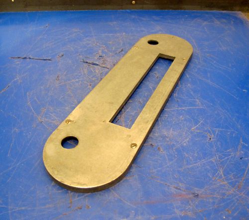 Table Saw Throat Plate / Insert 14-1/2&#034; Length x 4&#034; Width 3-1/8&#034; Slot