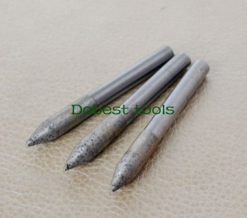 3pcs diamond sintering stone and glass engraving bits 30degree for sale