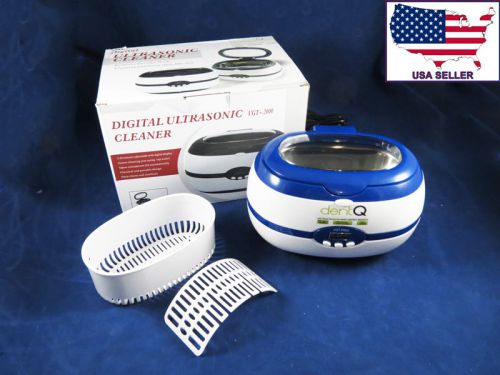 Dental medical jewelry ultrasonic cleaner washer digital 600 ml 220v dentq for sale