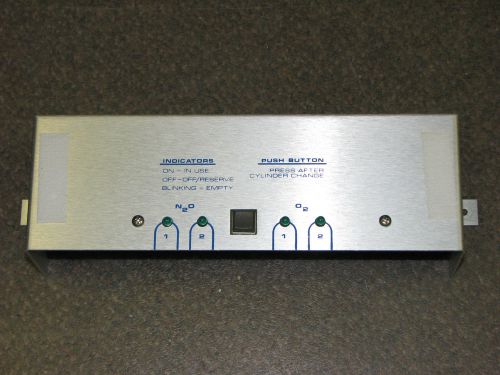 Porter Dental Nitrous Oxide KB19792 Sentinel or Vanguard Indicator Panel N2O