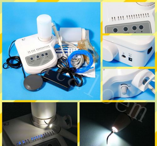 Dental Ultrasonic Piezo Scaler Dosing Self-water Supply &amp; Fiber Optic Handpiece