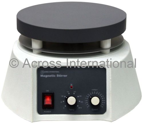 660°F Max Heated Magnetic Stirrer Hot Heating Stirring Plate w/ Stir Bars 350°C