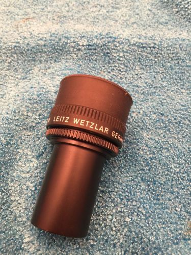 LEITZ WETZLAR MICROSCOPE OCULAR EYEPIECE PERIPLAN GF 12.5x 20 23mm