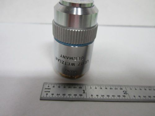 MICROSCOPE PART LEITZ WETZLAR GERMANY OBJECTIVE EF 40X OPTICS BIN#L3-16