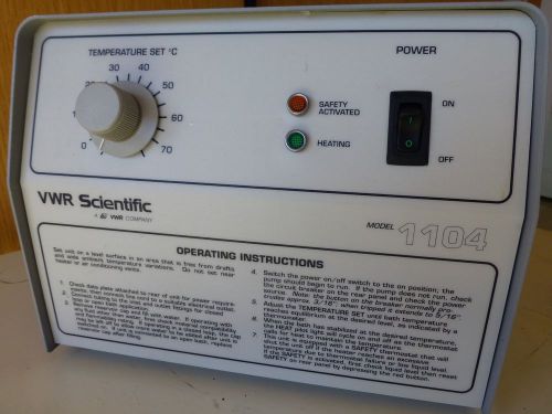 Polyscience VWR Scientific Heated Recirculator Thawing Model 1104