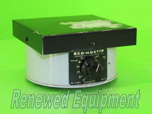 Laboratory Craftsman Econostir MS-6 Magnetic Stirrer 6&#034; x 6&#034; #5