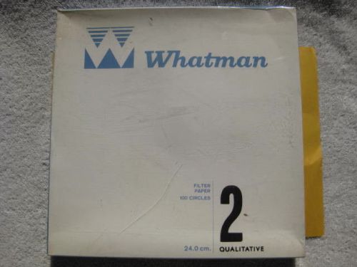 whatman 24.0cm filter paper 100 circles 2 qualitative