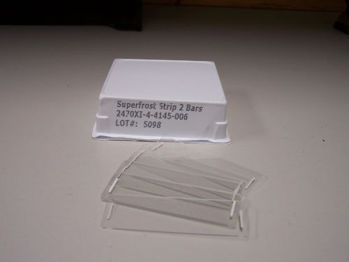 NEW 350 (5 PACKAGES) SUPERFROST STRIP 2 BARS SLIDES