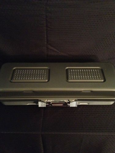 Genesis sterilzation container large endo 6&#034; deep perforated cd5-61b for sale