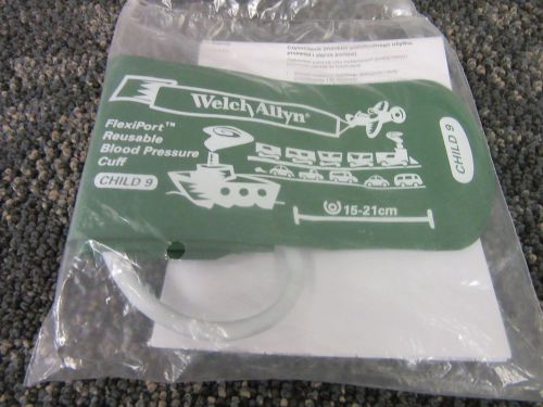 WELCH ALLYN FLEXIPORT BLOOD PRESSURE CUFF CHILD YOUTH ARM REUSE-09-1MQ NEW