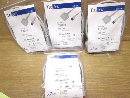 700-0028-00 Spacelabs Healthcare dual IBP Cable lot trulink veterinarian