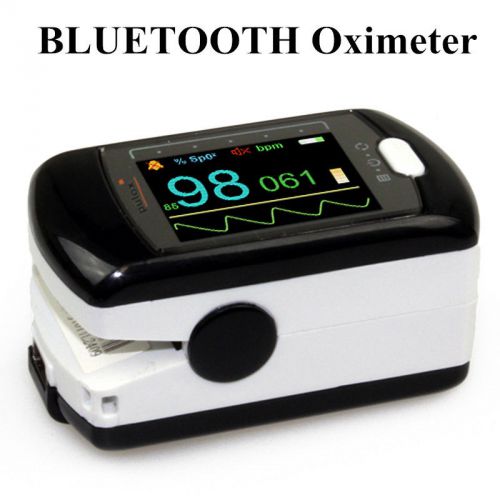 Sleep study monitor Fingertip Pulse Oximeter SPO2 PR+ Software+ Alarm+ Bluetooth