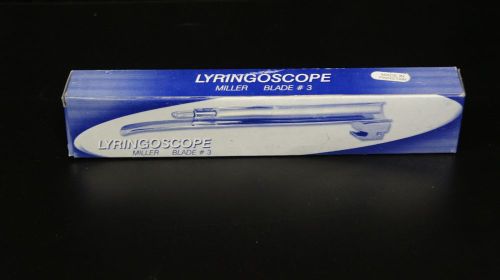 Laryngoscope blade miller 3 for sale