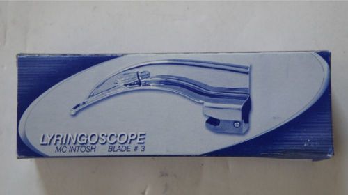 LARYNGOSCOPE BLADES MACINTOSH Size 3