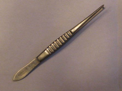 German Pilling Stainless Steel 4&#034;, 1x2 Teeth Forceps