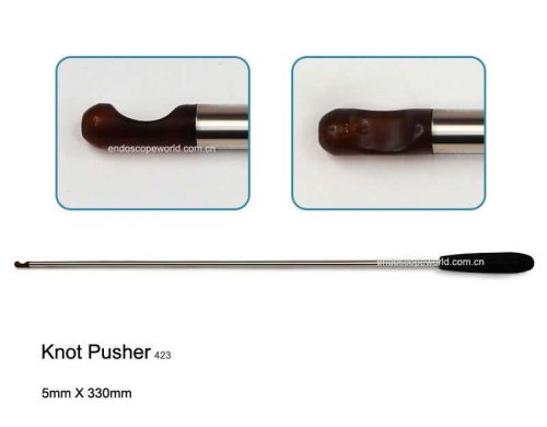 Brand New Knot Pusher 5X330mm Laparoscopy