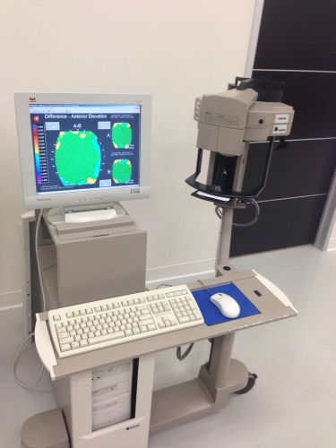 Refurbished bausch &amp; lomb orbscan ii topographer cart &amp; printer w z software for sale