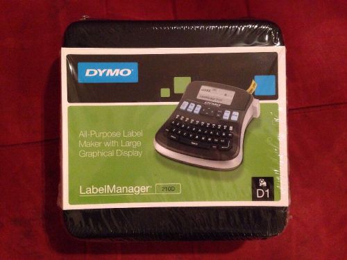 Dymo Labelmanager Labelmaker 210D Kit NIP Bundle