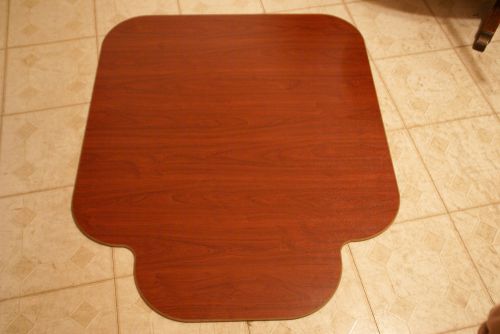 Bamboo Chair Floor Mat Computer Desk Hard Oak Finish Wood Tile Carpet Saver