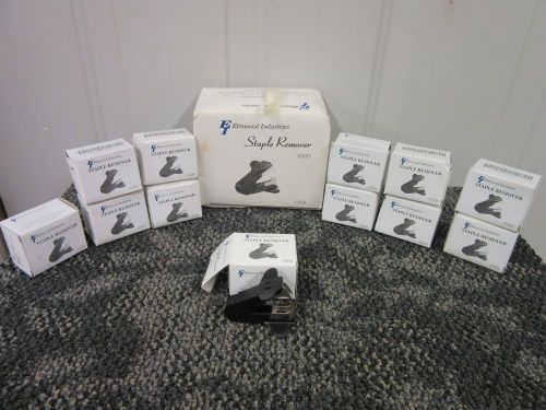 12 ELMWOOD OFFICE STAPLE REMOVER PULLER 509 NEW