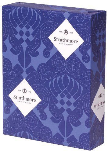 Strathmore 100% pure cotton stationery paper 97  wove finish watermarked 24 lb for sale