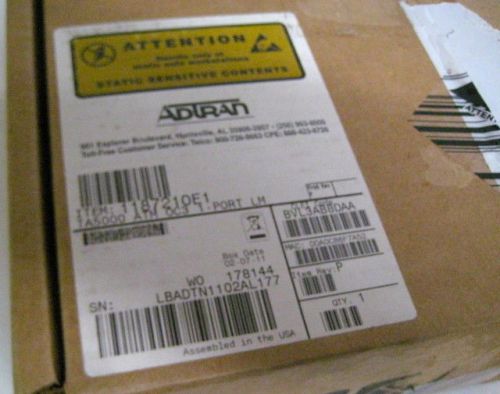 Adtran ta5000 atm oc3 1-port lm 1187210e1 ta 5000 for sale