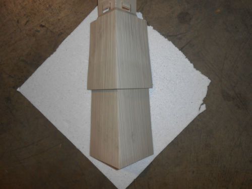 Cedar Impressions D7&#034; Straight Edge Perfection Mitered Cornerpost - Desert Tan