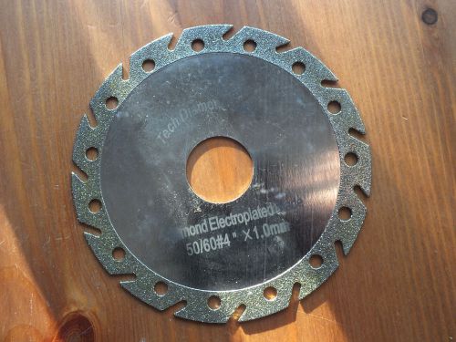 Electroplated Diamond Saw Blade Cutting Disc 4&#034;