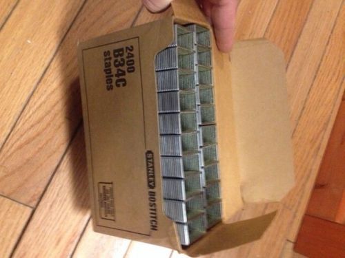 Stanley bosh stitch staples 2400 quantity.  b34C