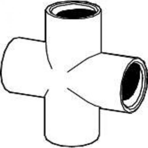 PVC Sch 40 Slip Cross 3/4&#034; 420-007 Mueller B and K Pvc Compression Fittings