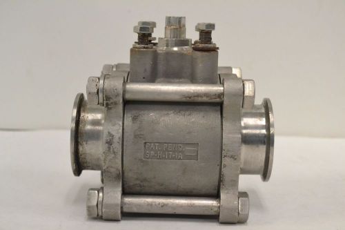 PBM SP-17-3CB STAINLESS 1-1/2 IN BALL VALVE 2 WAY B309793