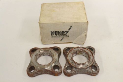 LOT 2 HENRY S2SW-2 AMMONIA FLANGE UNION 2IN SOCKET WELD B316295