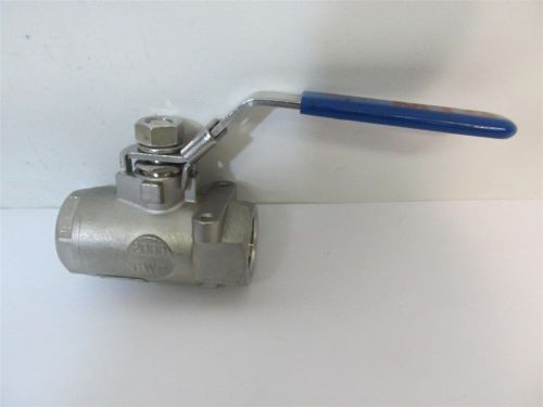 MTG, M2007AR-SS, 3/4&#034; NPT, Stainless Steel Ball Valve