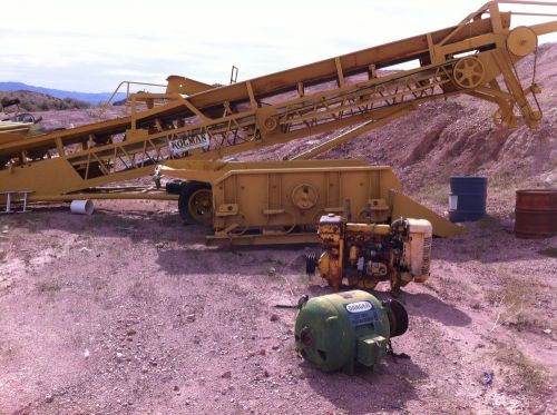 SAND GRAVEL TOPSOIL KOLMAN 4 X 8 SCREENING PLANT ~ 2 DECK PORTABLE IN CA/AZ