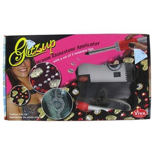 Glitzup vacuum rhinestone applicator heat transfer machine brand new in box for sale