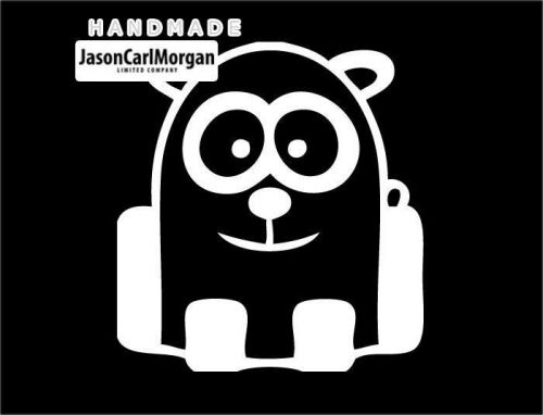 JCM® Iron On Applique Decal, Panda White