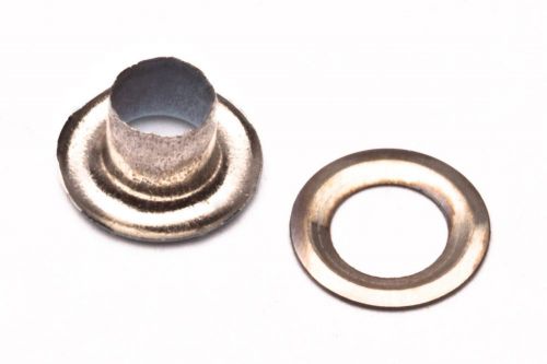 1000 #0 1/4&#034; Grommet Machine Grommets &amp; Washers Nickel Eyelets Hand Press Tool