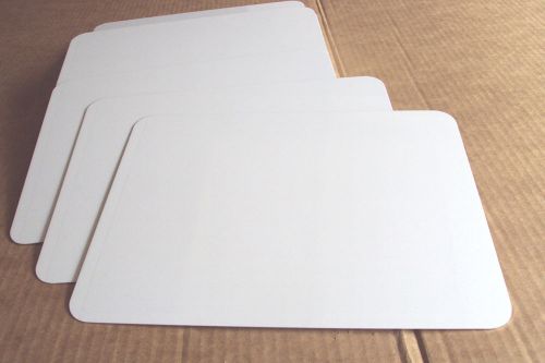 10pcs.8&#034;  x 12&#034; .032 White Dye Sumblimation ALUMINUM SIGN BLANKS w/3/4&#034;RC).