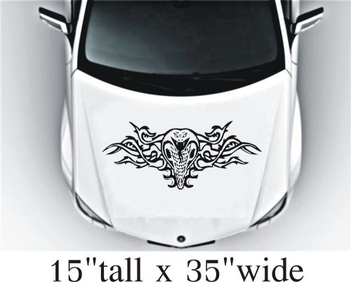 2x dragon silhouette hood vinyl decal art sticker graphics fit car truck -1880 for sale