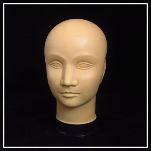 Mannequin Colour makeup practice Flat Head Face Mannequin Practice No Makeup0921