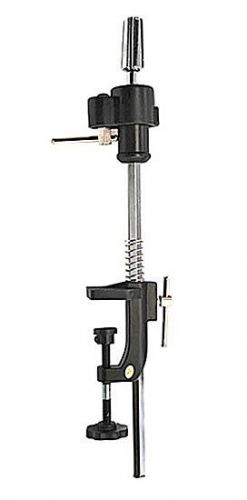 Black all Metal clamp on adjustable 8&#034;-12&#034; Manikin Head holder     LMS