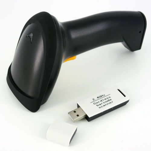 2.4G Wireless Handheld Laser Scan Barcode Bar Code Scanner Reader Gun POS Label