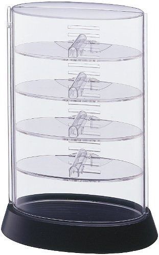 NEW EYE COLLECTOR Eyeglass Sunglasses Display Case w Adjustable Trays Fk192