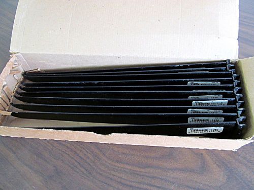 10 New 14&#034; National Shelf Brackets N230-235 Black Finish