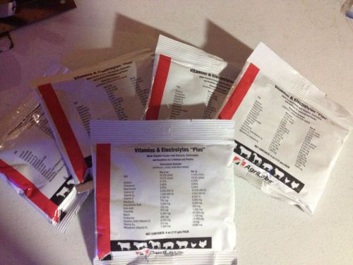 Multi species vitamins &amp; electrolytes- 12 packs for sale