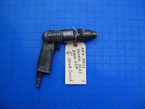 ARO-PNEUMATIC DRILL - DG051A-20AS- 2000 RPM- 1/4&#034;-JACOB CHUCK