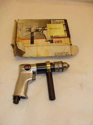 JET REVERSIBLE AIR DRILL MODEL JSM-704,800 RPM,1/2&#034; CHUCK,90 PSI,GOOD CONDITION