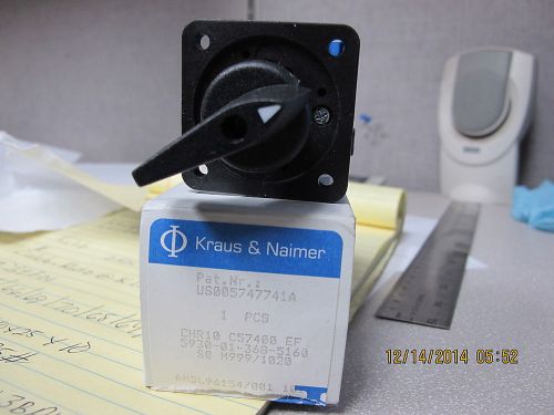 MEP Military Diesel Generator Rotary Master Control Switch CHR10 C57400 Kraus &amp;