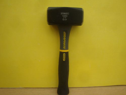 STANLEY 1250 GRAM  1.25 KILO GRAPHITE LUMP CLUB HAMMER 1 54 923