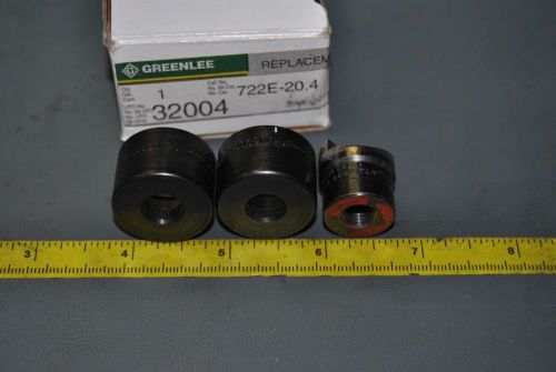 GREENLEE SLUG BUSTER KNOCKOUT CONDUIT PUNCH + DIES 32004 31971 (S17-4-113B)